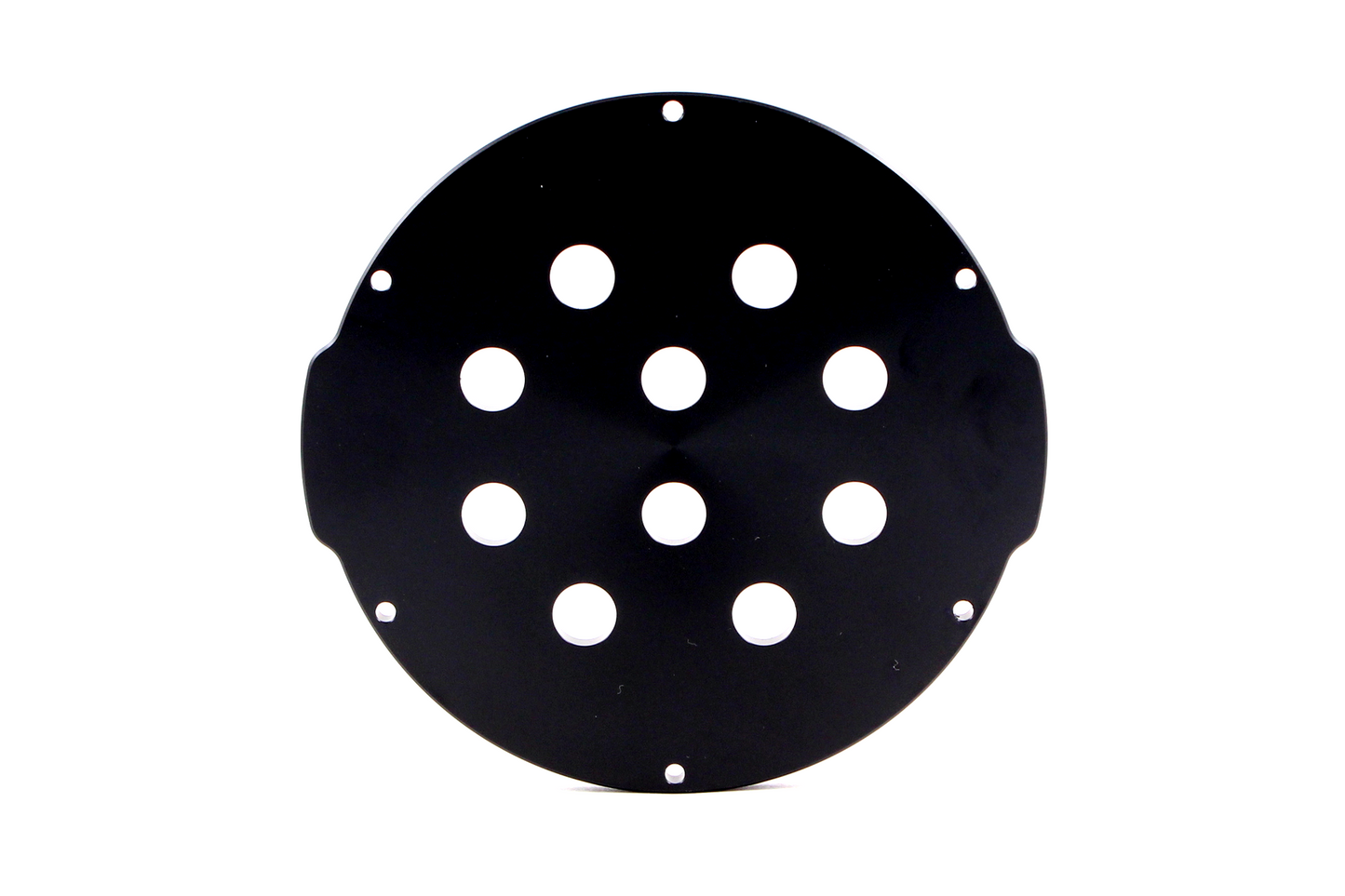 Aluminum End Cap with 10 Holes (4" Series)