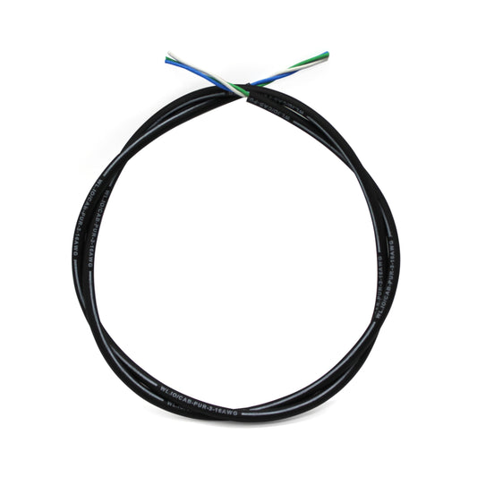 High-Temperature PUR Subsea Cable - T200 Thruster Cable (3 conductors, 16 AWG)