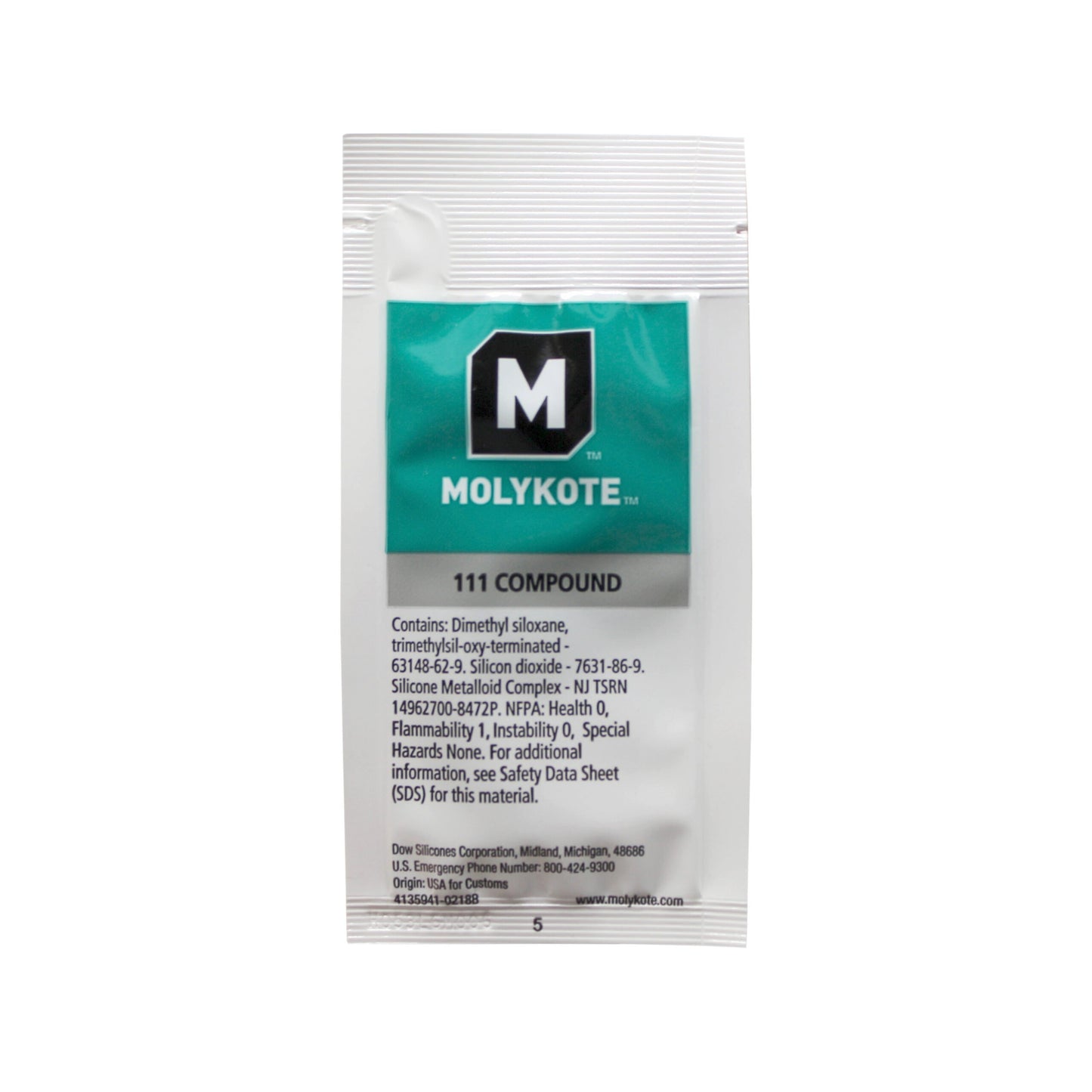 Molykote 111 - 6 g pillow pack